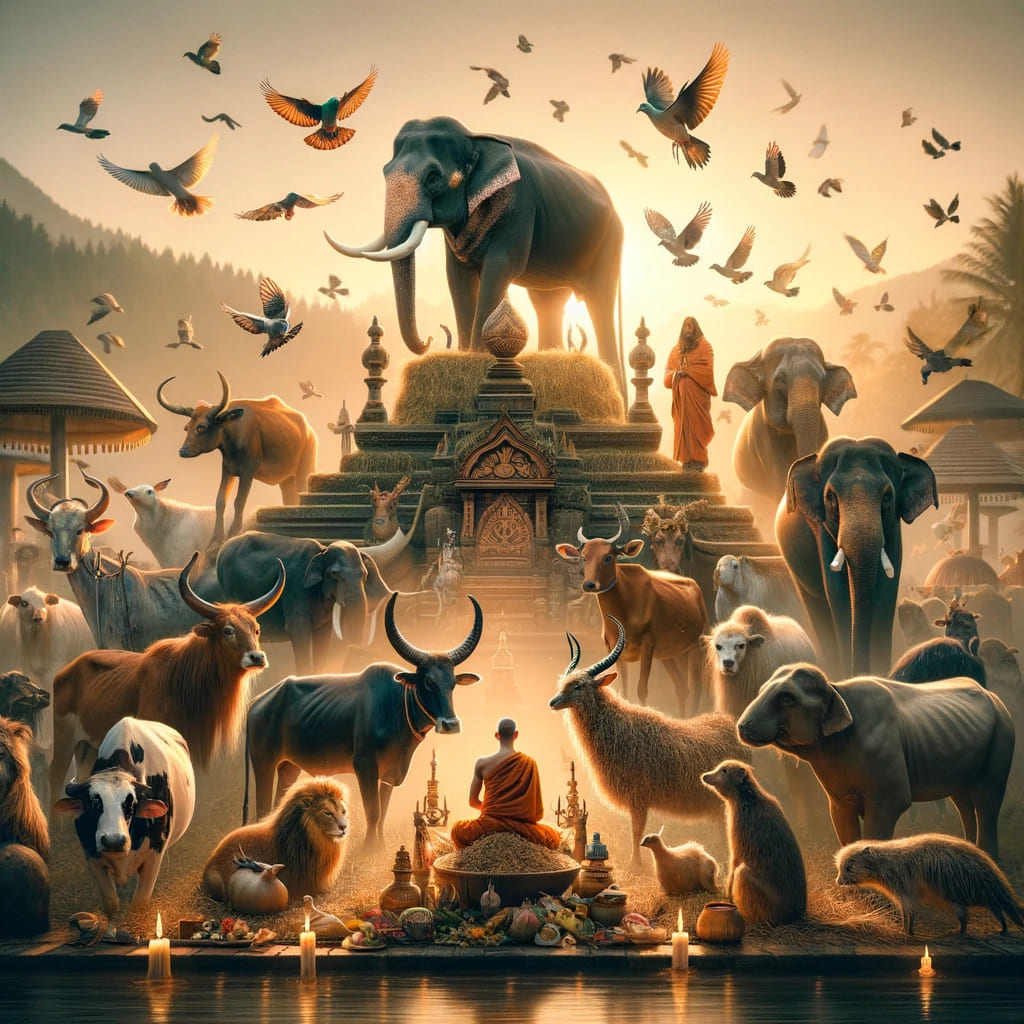 जानवरों की पूजा